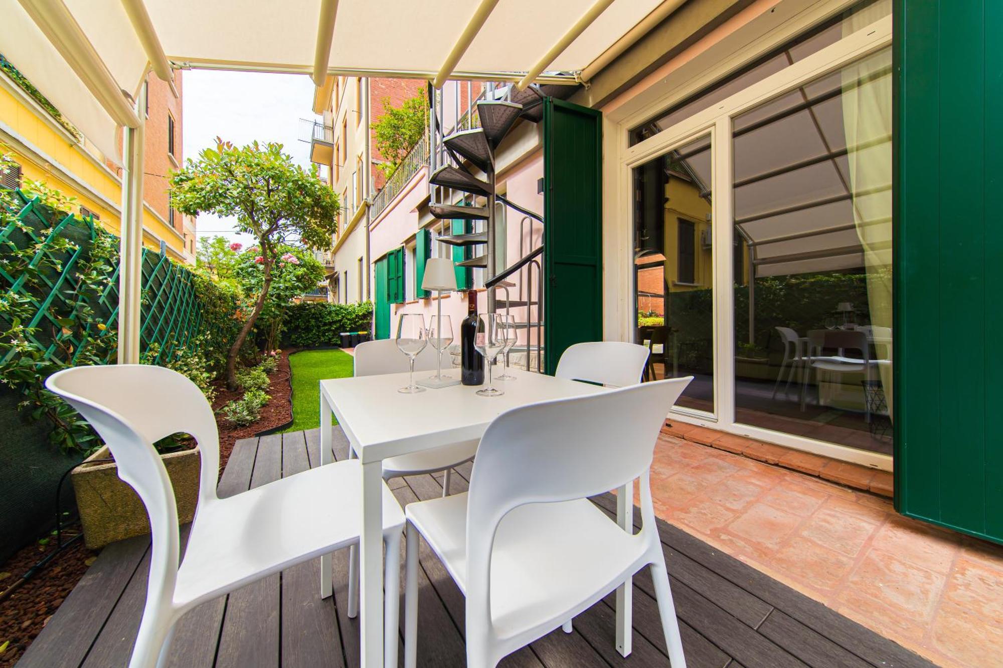 Urban Cottage Free Parking - Private Garden Bologna Buitenkant foto